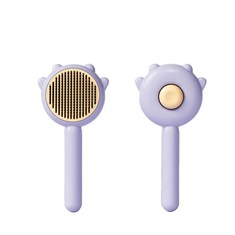 Pet Hair Removal Brush Self-cleaning Brushes Cleaning Tools Perfect For Grooming Long Short Haired Dogs Cats