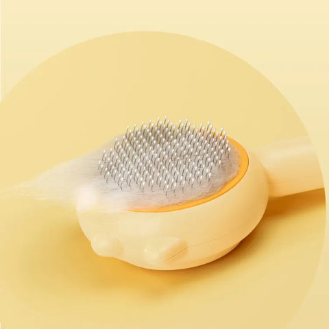 Pet Hair Removal Brush Self-cleaning Brushes Cleaning Tools Perfect For Grooming Long Short Haired Dogs Cats